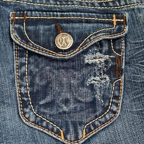 Mer Denim Flare Leg Jeans Women’s Size 27/32 - Picture 9 of 13